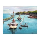 Old Male' - Metal Print