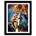 Palm Climber - Metal Print