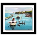 Old Male' - Metal Print